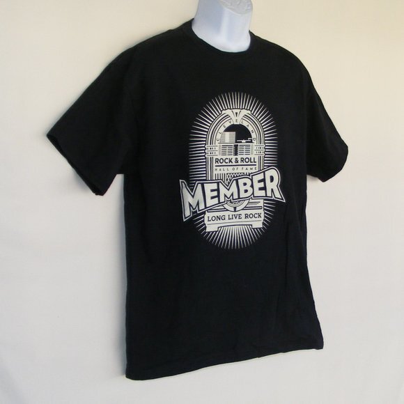 ROCK & ROLL HALL OF FAME Member Tshirt, L, Black, Jukebox - Picture 3 of 8